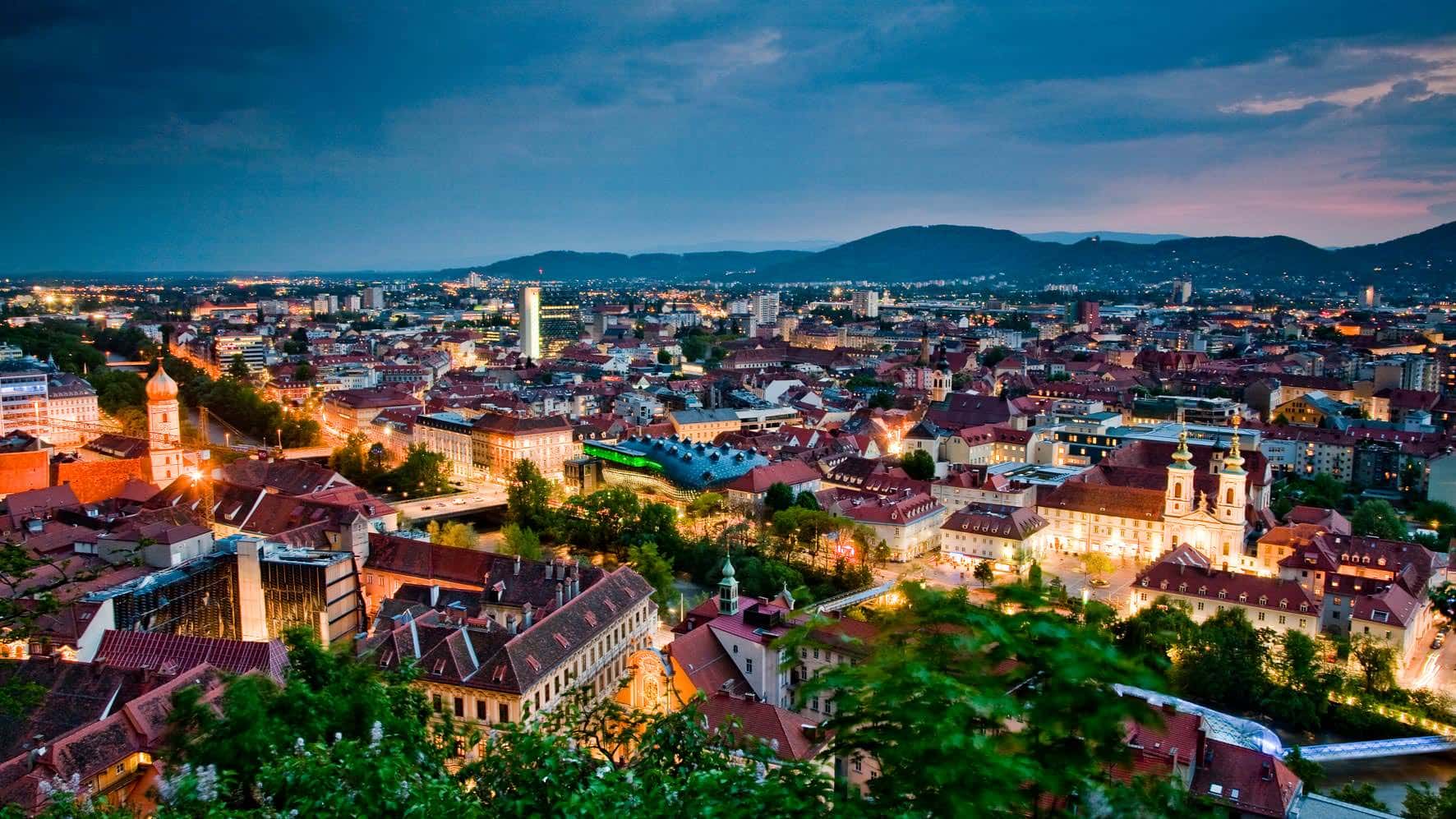 Dachlandschaft (c) Graz Tourismus - Werner Krug